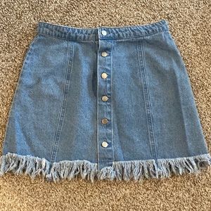 Denim skirt